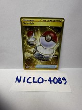 Carta Pokemon - SCAMBIO GOLD 206/165 - Pokemon 151 / Full Art - NM