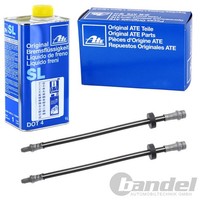 2Xate Bremsschlauch HINTEN+1L Ate Sl Dot 4 Passend FüR Ford Mondeo 3 B4Y B5Y Bwy