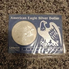Littleton Coin Company American Eagle 1996 1 oz .999 Fine Silver Dollar