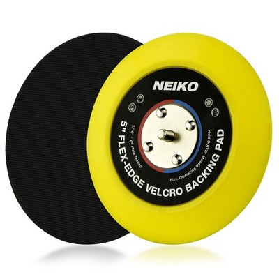 Neiko 30267A Flexible-Edge Hook-and-Loop PU Backing Pad for DA Sander 6''