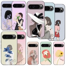 Girl Custom Shockproof Phone Case Matte Cover For Google Pixel 10 9 Pro 8 7A 6 5