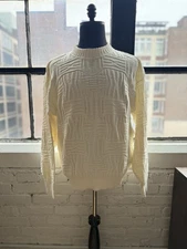 Men’s sweater Stawbridge Clothiers  100% Cotton Made In USA Sweaters Size Large