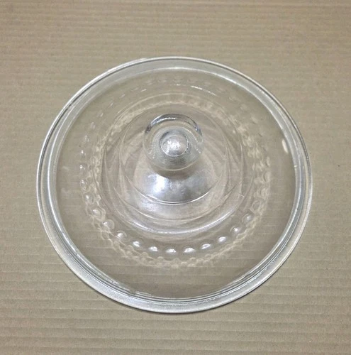 Dome Glass Lid 10.5" C-8 for Cast Iron Griswold Wagner Ware Dutch Oven Skillet