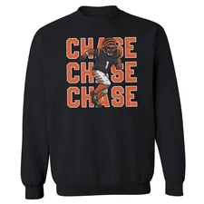 Ja'Marr Chase Inspired Design - Cincinnati Tribute Unisex Crewneck Sweatshirt