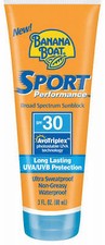 Banana Boat 14512 Sport Performance Sunblock Lotion SPF 30 , 3-oz. - Quantity 3