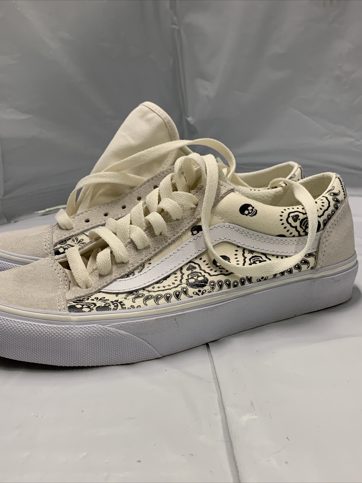 Vans Style 36 VN0A54F642S Unisex Beige Skateboard Shoes Size US M 6.5/W 8  Abc169 | eBay