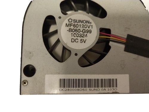 Ventilador de refrigeración de CPU para computadora portátil para SUNON MF60120V1-B060-G99 5V 2.0W - Imagen 2 de 4