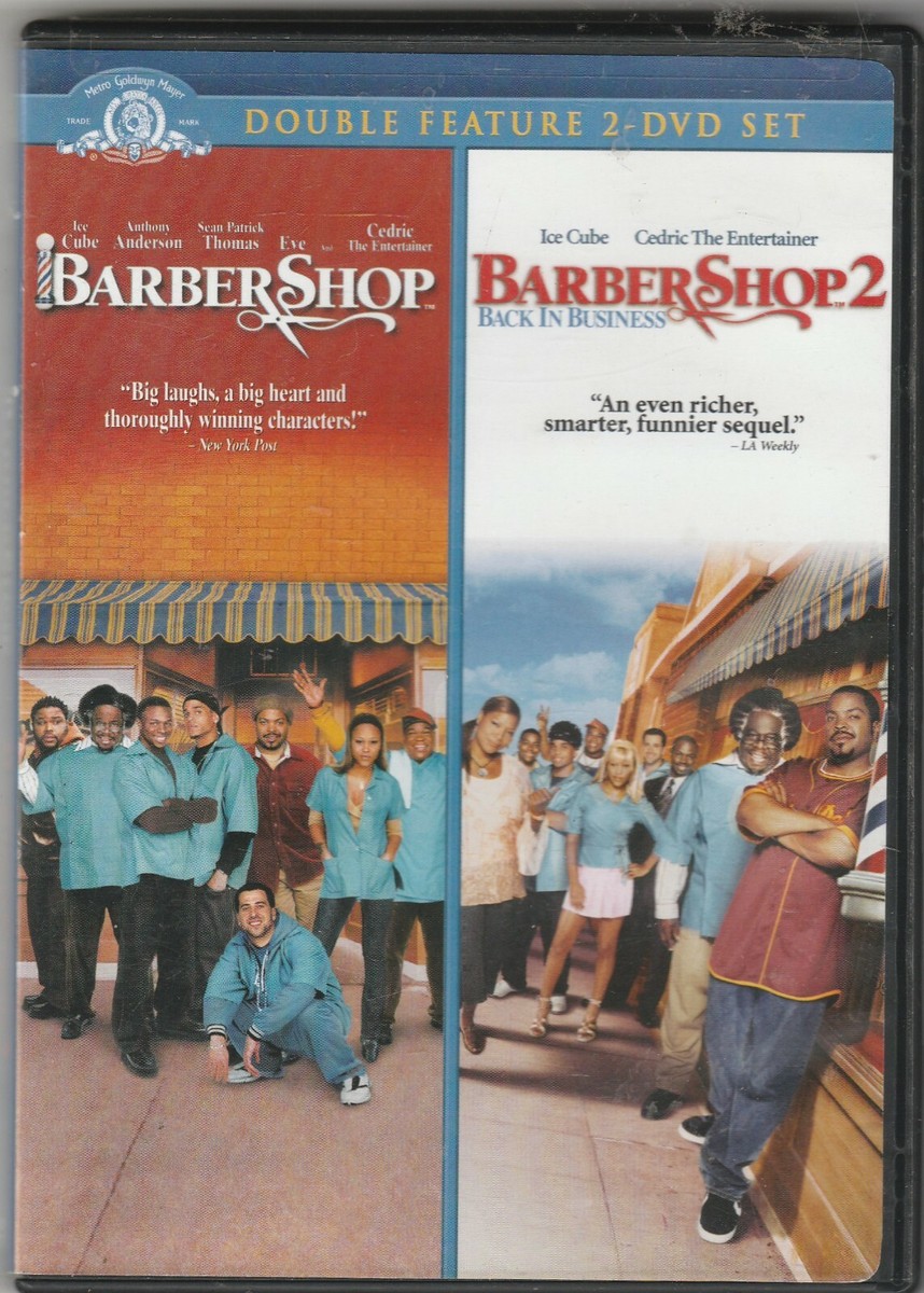 Barbershop/Barbershop 2: Back in Business (DVD, 2006, 2-Disc