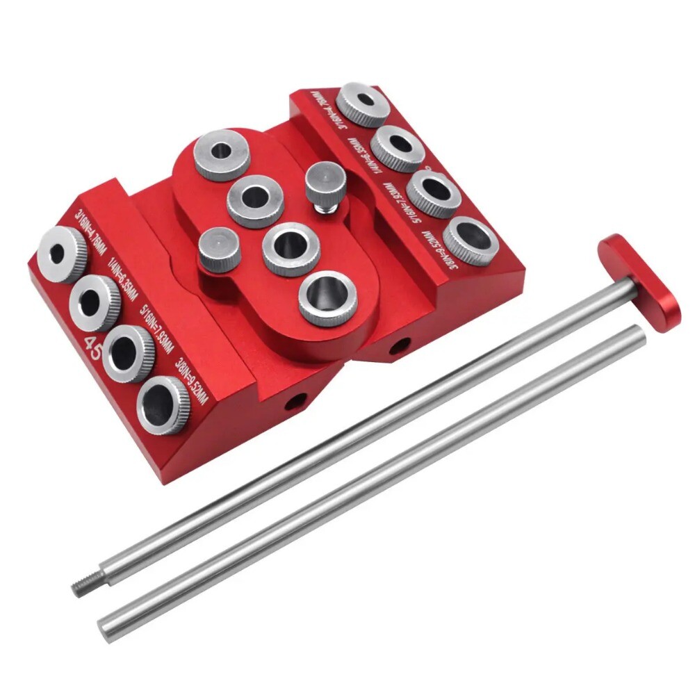 chiのページです 30 45 90 Angle Drill Guide Jig Flat Surface Punch with Extended