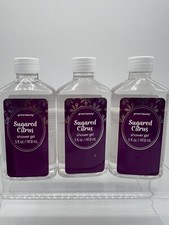  3 Groovi Summer Sugared Citrus Body Wash Shower Gel Gift Set Christmas Holiday