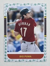 Lance Berkman Big Puma 2021 Panini Donruss Retro 1987 Variation Liberty #223 MLB