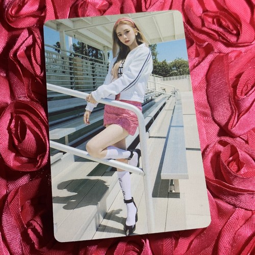 KARINA AESPA SPICY Edition Kpop Girl Photo Card Summer Blonde