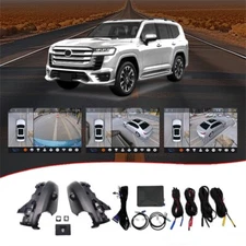 360 degree Bird View Panoramic System Car Camera For Land Cruiser LC300 8" 22-23