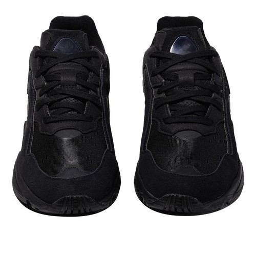 ADIDAS YUNG-96 CHASM LOW ATHLETIC TRAINERS SPORTS MEN SHOES BLACK SIZE 9 NEW - Picture 5 of 12