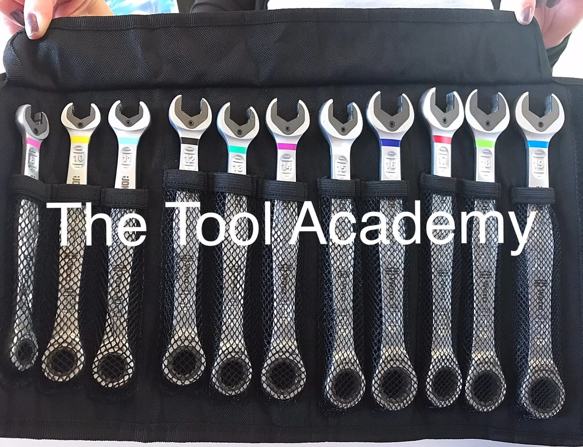 Joker ratcheting clearance wrench set