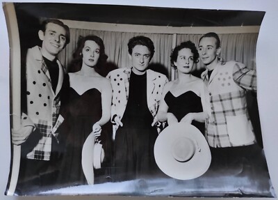 DARIO FO, L.ROSSI, F.PARENTI, J. FIERRO, G. DURANO - FOTOGRAFIA ORIGINALE