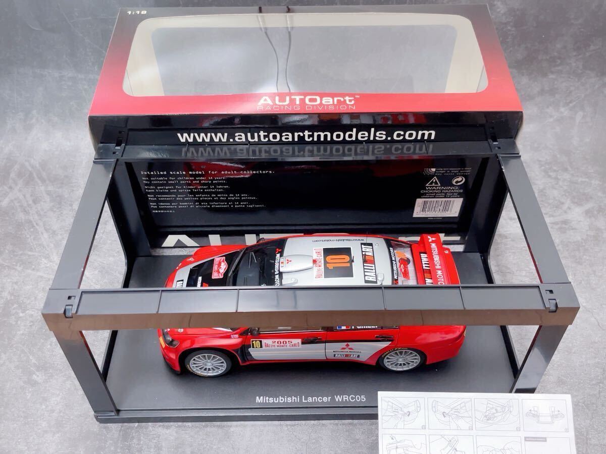 Autoart 1/18 RACING DIVISION Mitsubishi Lancer WRC05 PANIZZI