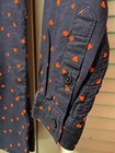 OshKosh B'gosh Long Sleeve Button Up Oxford (Popover) Girls Size 6 Red Hearts  — photo 6