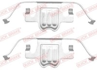 Quick Brake 109-1695 ZubehöRset, ScheibenbremsbeläGe FüR BMW