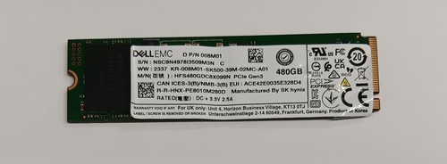 Dell 08M01 (Sk Hynix HFS480GDC8X099N) 480 GB Read Intensive Solid State Drive