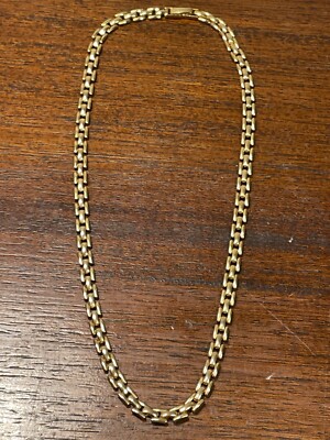 Collier Doré Avec Perles – Bijou Occasion – Style Perles Classique – Longueur 9-15/4 Pouces – Parfait Pour Un Look élégant