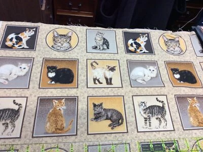 Makower-520-Cat Paw Labels-100% Cotton