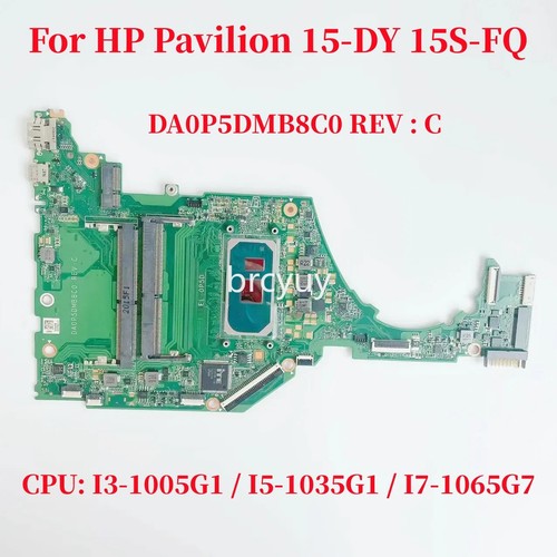 Scheda Madre HP 15-DY / 15S-FQ - SRG0N I7-1065G7 - L71757-601 DA0P5DMB8C0 (usata, Testata)