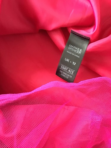 Passendes Outfit für Hochzeit 10/12 M&S Voluminöses Kleid 12 Römer Satin Jacke 10 - Bild 14 von 22
