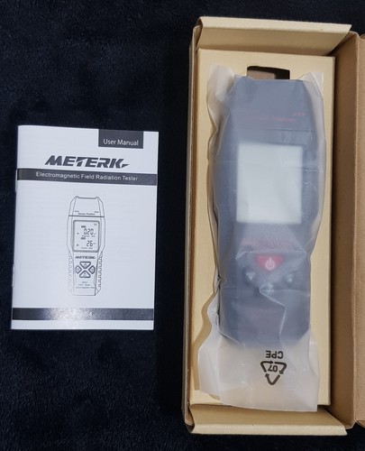 Meterk Digital LCD EMF Medidor Detector de Campo Electromagnético RadiaciónTester mk54 - Imagen 8 de 15