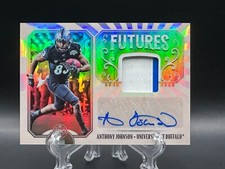 Anthony Johnson 2019 Panini Legacy Futures Patch Auto #FP-AJ Buffalo RPA