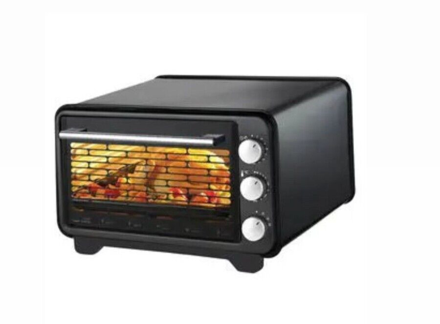 ERTONE MN-9060 FORNO ELETTRICO NERO 36 LITRI CON TIMER