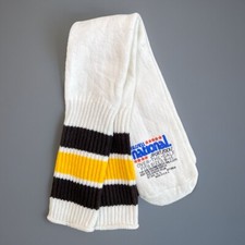 VTG Socks Russell Sport Tube Stripe Acrylic Orlon Striped 9-15 80s NOS 90s OTC