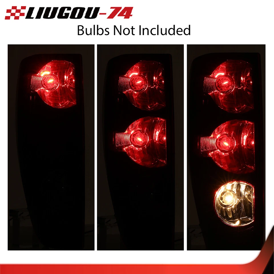 Fit For 2004-2012 Chevy Colorado GMC Canyon Tail Lights Lamps Replacement Set - Image 4 of 4