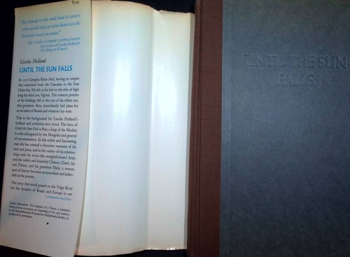 Cecelia Holland / Until the Sun Falls 1st Edition 1969 - Imagen 4 de 5