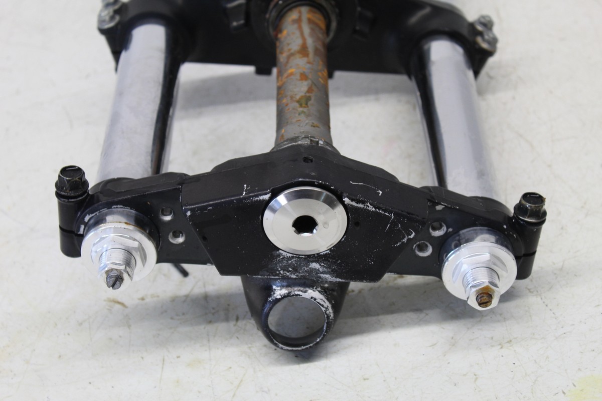 93-01 KAWASAKI NINJA ZX11 FRONT END FORKS TRIPLE TREE CLAMP