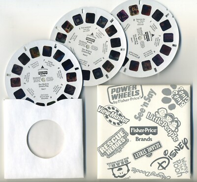 Fisher Price View-Master Company Employees 3 Reel View-Master Packet Mint New