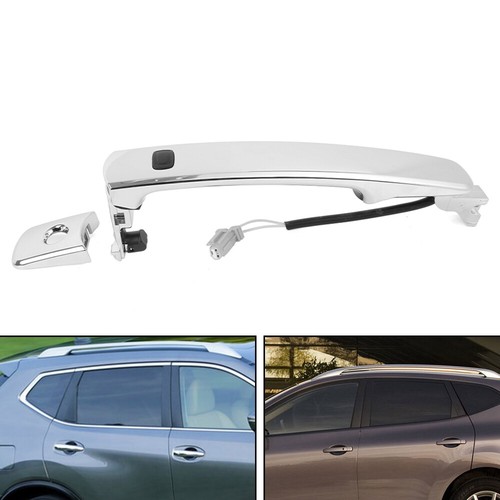 Chrome Front Driver Outer Door Handle For Nissan Infiniti FX35 FX45 Smart Entry - Picture 10 of 10