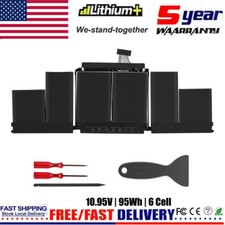   A1417 Battery for Apple Macbook Pro 15'' Retina A1398 Mid 2012 Early 2013 95Wh