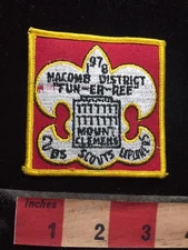 Vtg 1978 Macomb District Cub Scout Boy Scouts MOUNT CLEMONS Michigan Patch S77I