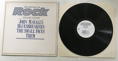 The History Of Rock Vol 11 - John Mayall/ The Small Faces/ Them Vinyl LP