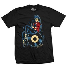 Lucky Hellcat Rock n Roll Gangster por Cartel Ink