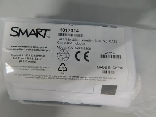 Smart Technologies CAT5-XT-1100 CAT 5 TO USB EXTENDER CAT5 CBL NEW - Picture 6 of 6
