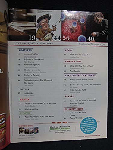 The Saturday Evening Post September / October 2009 American Ingenuity - Picture 2 of 2