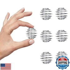 Bodundirect 6 Pcs Small Shaker Ball Formula Mixers,304 Stainless Steel Shaker