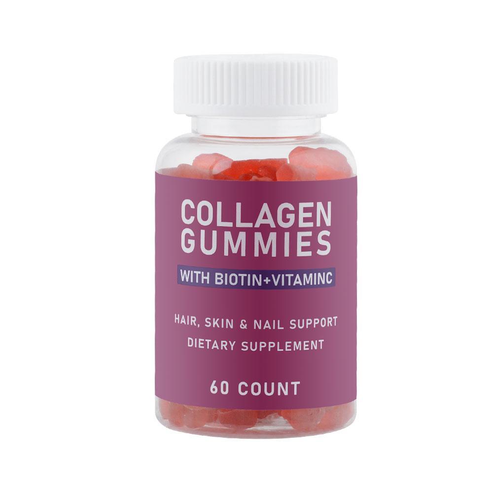 Collagen Gummies for Stronger Hair Glowing Skin and Healthy Nails with Vitamin