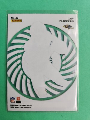 2023 Illusions Mystique Emerald Zay Flowers RC #42 | eBay