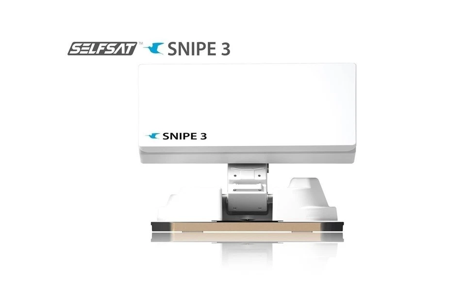 ►Original Selfsat Snipe V3 Single Vollautomatische Satelliten Antenne NEU Weiss - Bild 4 von 4