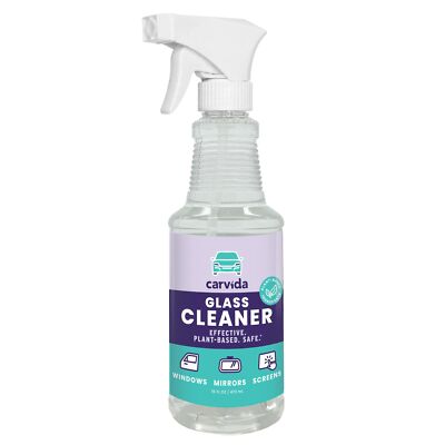 Glass Cleaner, Non-Toxic Streak-Free Spray for Automotive Windows and Mirrors...