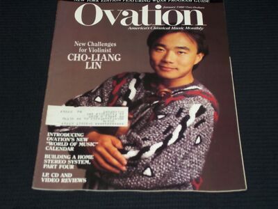 1988 JANUARY VANITY FAIR MAGAZINE - CHO-LIANG LIN FRONT COVER - H 5474