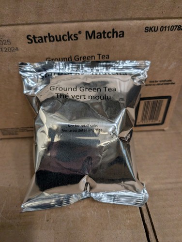 NEW STARBUCKS 6 BAGS MATCHA GROUND GREEN TEA POWDER 3.53 OZ November 2025 - Picture 2 of 2